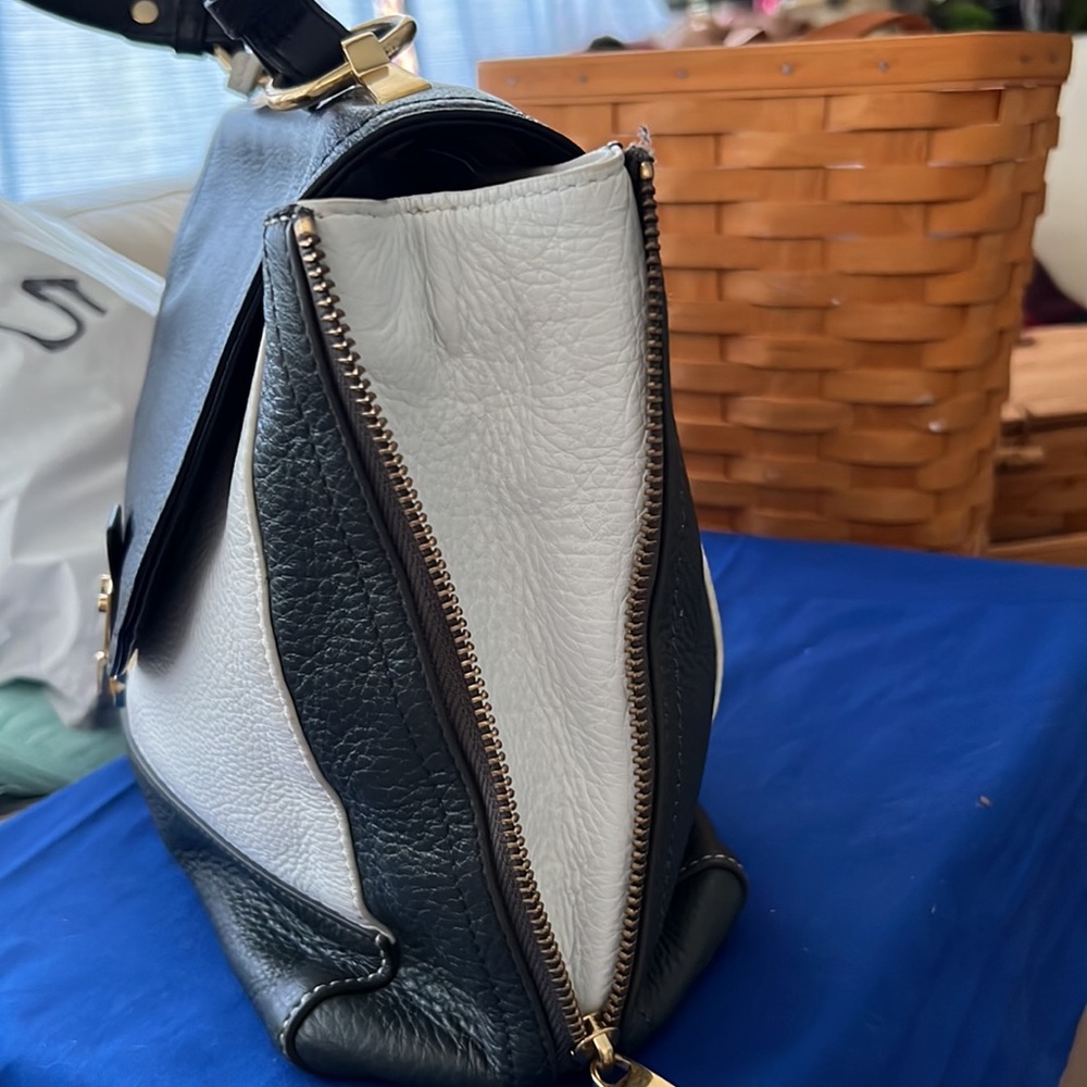 Badgley Mischka Color Block Satchel - image 5